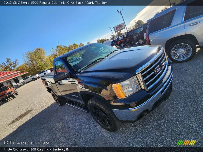 Onyx Black / Dark Titanium 2012 GMC Sierra 1500 Regular Cab 4x4