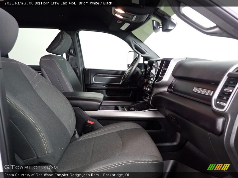 Bright White / Black 2021 Ram 3500 Big Horn Crew Cab 4x4