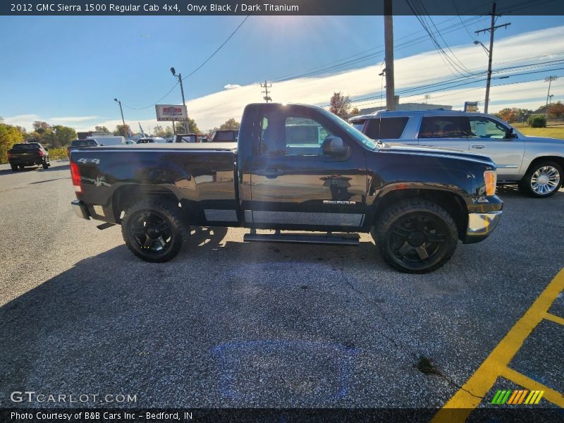 Onyx Black / Dark Titanium 2012 GMC Sierra 1500 Regular Cab 4x4