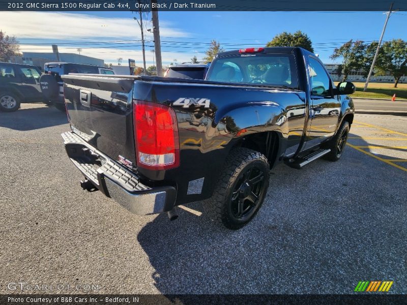 Onyx Black / Dark Titanium 2012 GMC Sierra 1500 Regular Cab 4x4