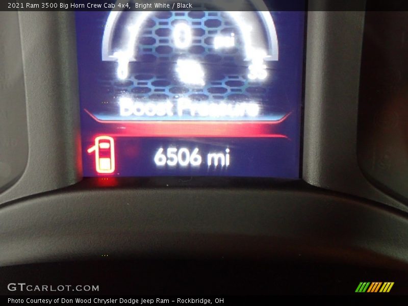 Bright White / Black 2021 Ram 3500 Big Horn Crew Cab 4x4