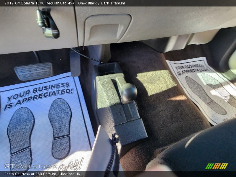 Onyx Black / Dark Titanium 2012 GMC Sierra 1500 Regular Cab 4x4