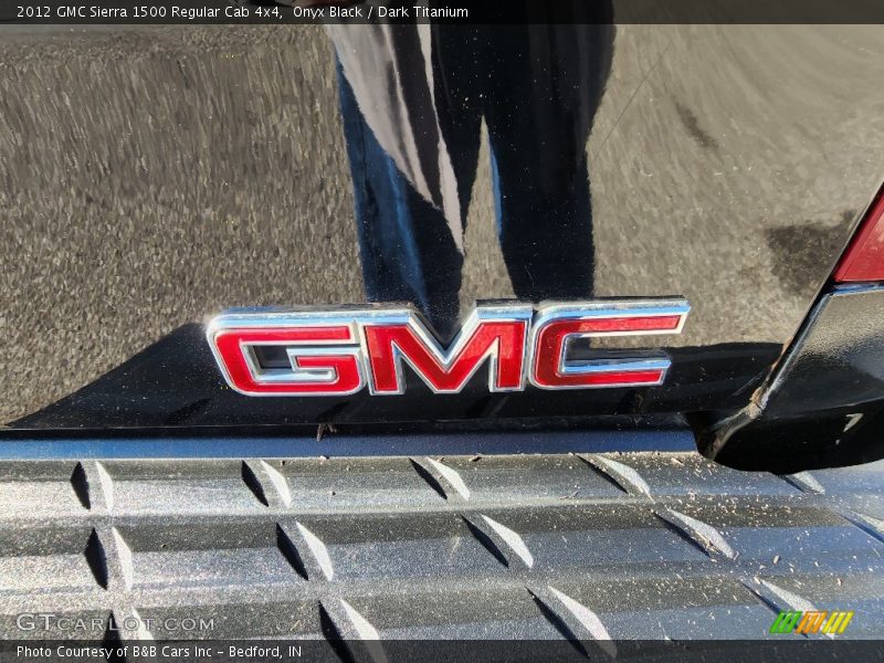 Onyx Black / Dark Titanium 2012 GMC Sierra 1500 Regular Cab 4x4