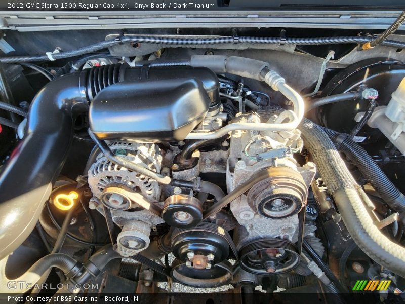Onyx Black / Dark Titanium 2012 GMC Sierra 1500 Regular Cab 4x4