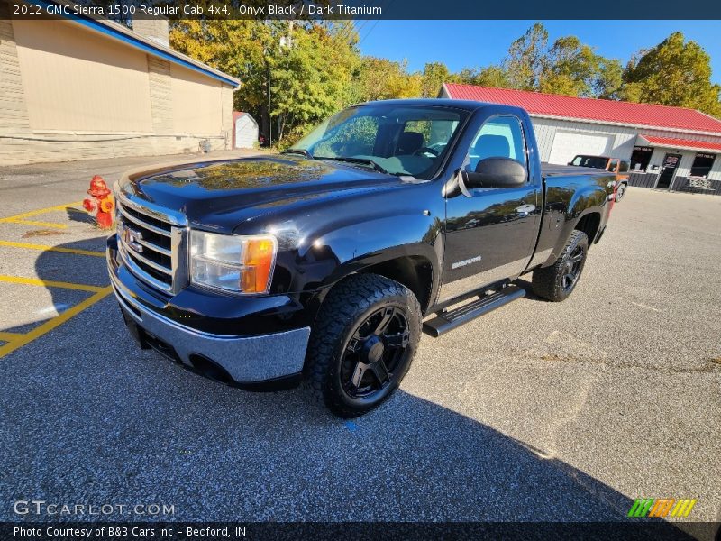 Onyx Black / Dark Titanium 2012 GMC Sierra 1500 Regular Cab 4x4