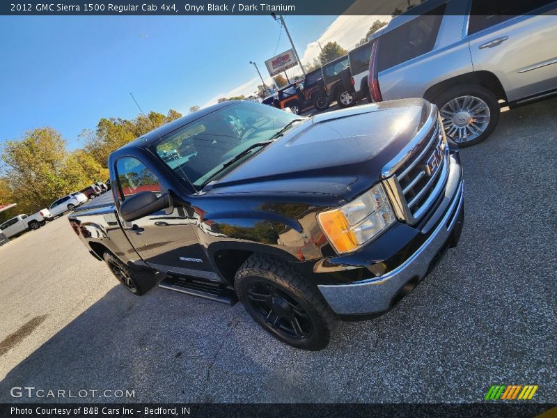 Onyx Black / Dark Titanium 2012 GMC Sierra 1500 Regular Cab 4x4