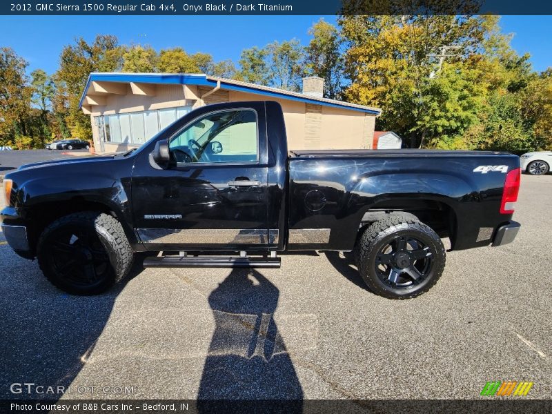 Onyx Black / Dark Titanium 2012 GMC Sierra 1500 Regular Cab 4x4