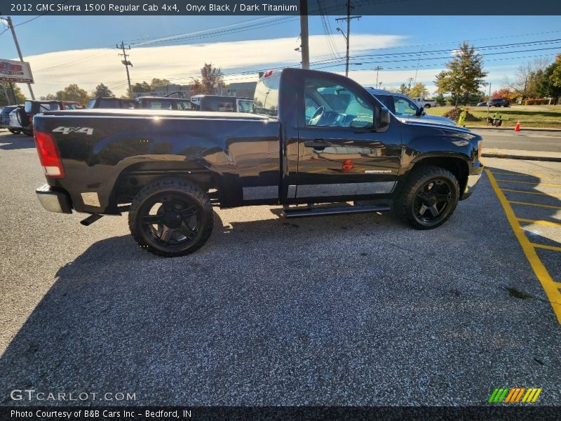 Onyx Black / Dark Titanium 2012 GMC Sierra 1500 Regular Cab 4x4