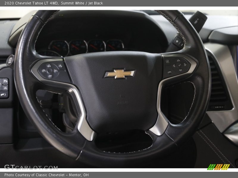 Summit White / Jet Black 2020 Chevrolet Tahoe LT 4WD
