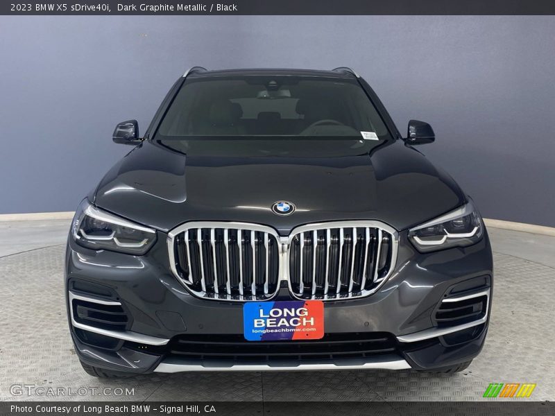 Dark Graphite Metallic / Black 2023 BMW X5 sDrive40i