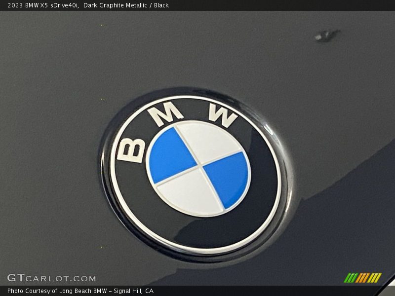 Dark Graphite Metallic / Black 2023 BMW X5 sDrive40i
