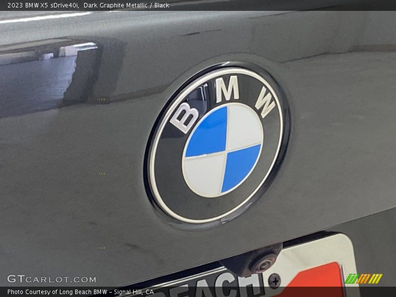 Dark Graphite Metallic / Black 2023 BMW X5 sDrive40i