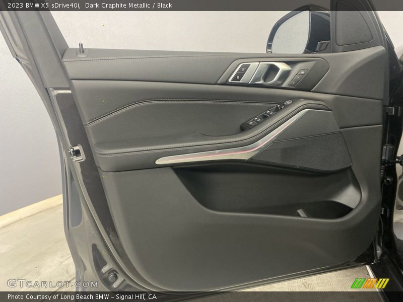 Dark Graphite Metallic / Black 2023 BMW X5 sDrive40i