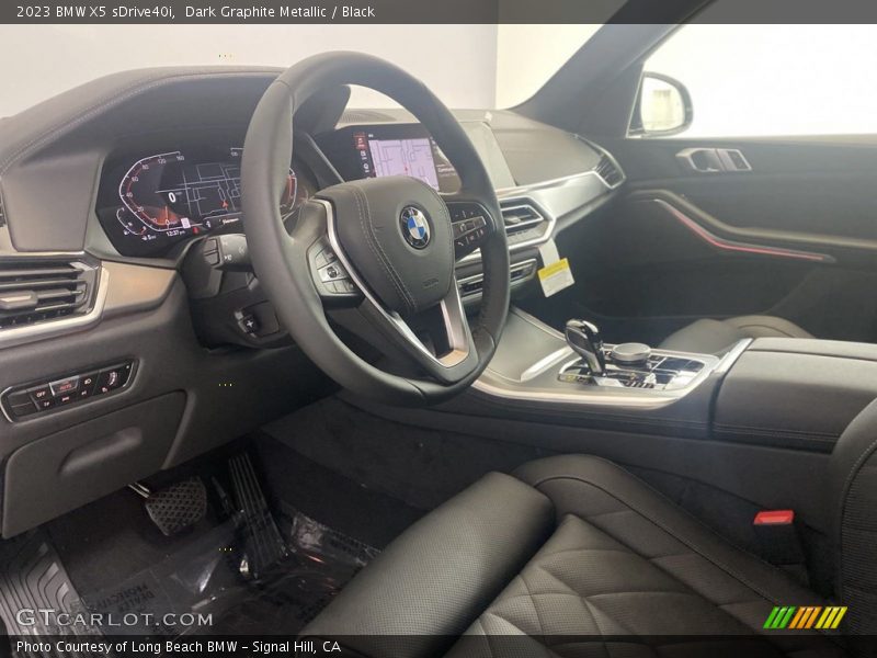 Dark Graphite Metallic / Black 2023 BMW X5 sDrive40i
