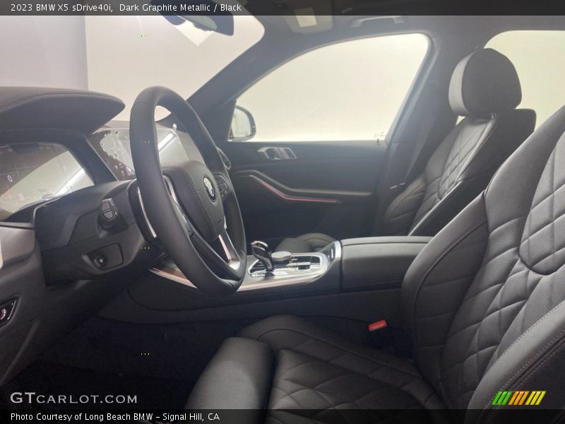 Dark Graphite Metallic / Black 2023 BMW X5 sDrive40i