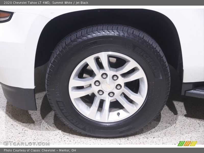 Summit White / Jet Black 2020 Chevrolet Tahoe LT 4WD