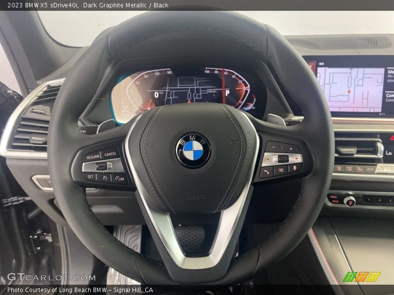 Dark Graphite Metallic / Black 2023 BMW X5 sDrive40i