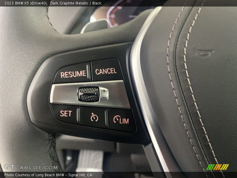 Dark Graphite Metallic / Black 2023 BMW X5 sDrive40i