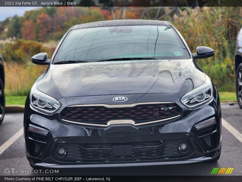 Aurora Black / Black 2021 Kia Forte GT