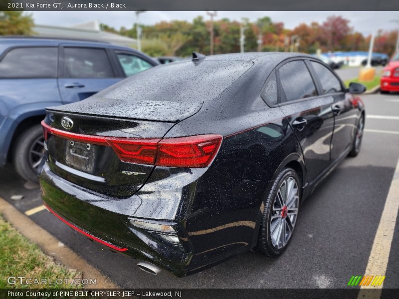 Aurora Black / Black 2021 Kia Forte GT