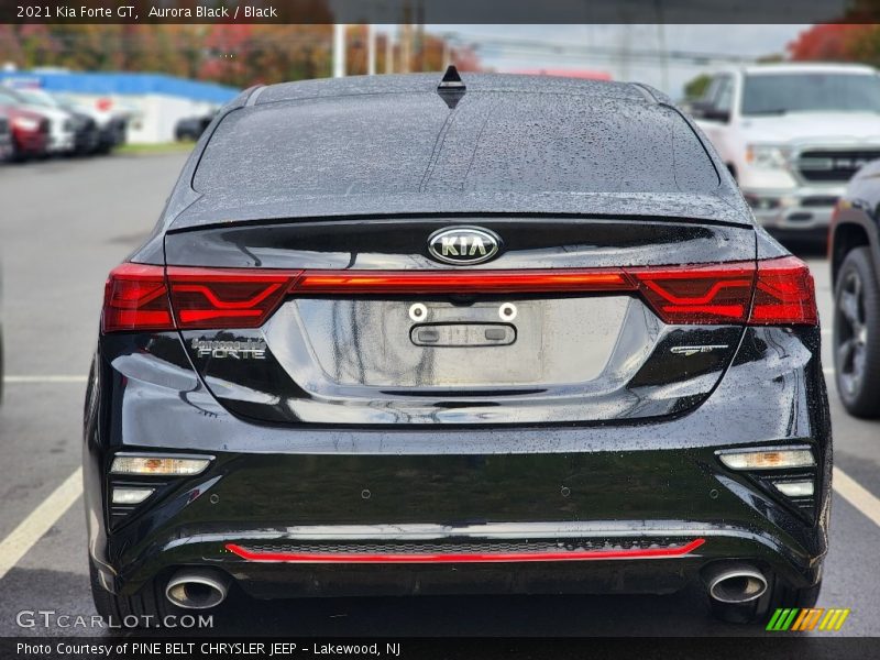 Aurora Black / Black 2021 Kia Forte GT
