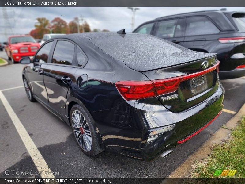 Aurora Black / Black 2021 Kia Forte GT