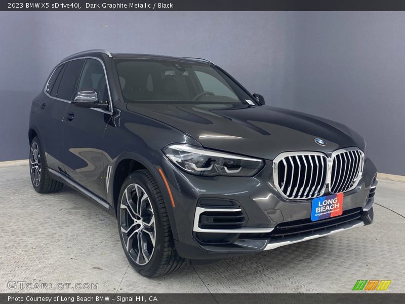 Dark Graphite Metallic / Black 2023 BMW X5 sDrive40i