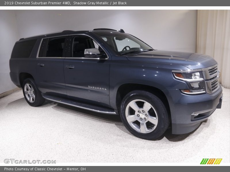 Shadow Gray Metallic / Jet Black 2019 Chevrolet Suburban Premier 4WD