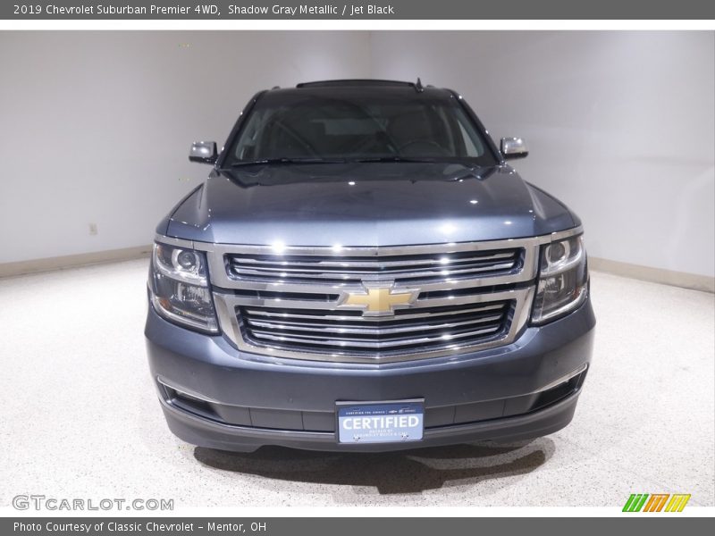 Shadow Gray Metallic / Jet Black 2019 Chevrolet Suburban Premier 4WD