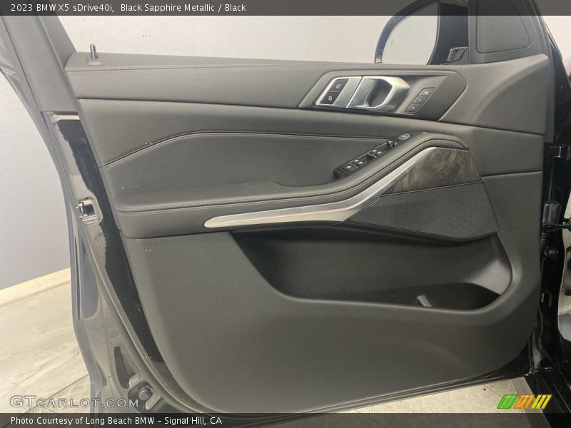 Black Sapphire Metallic / Black 2023 BMW X5 sDrive40i