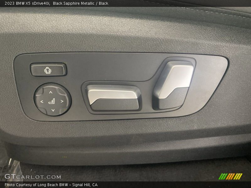 Black Sapphire Metallic / Black 2023 BMW X5 sDrive40i