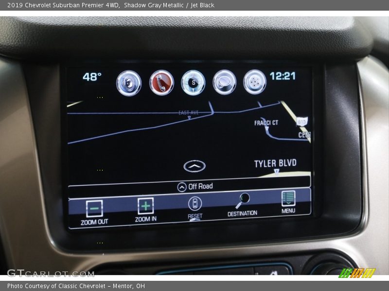 Shadow Gray Metallic / Jet Black 2019 Chevrolet Suburban Premier 4WD