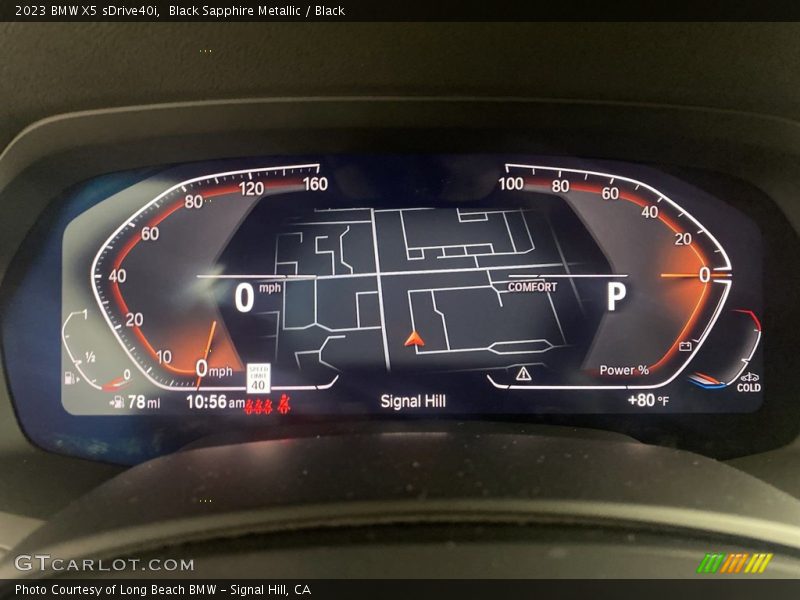 Black Sapphire Metallic / Black 2023 BMW X5 sDrive40i