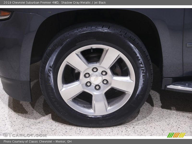 Shadow Gray Metallic / Jet Black 2019 Chevrolet Suburban Premier 4WD