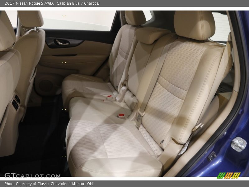 Caspian Blue / Charcoal 2017 Nissan Rogue S AWD