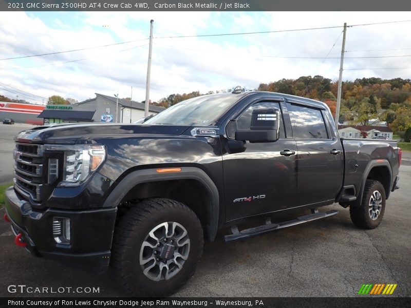 Carbon Black Metallic / Jet Black 2021 GMC Sierra 2500HD AT4 Crew Cab 4WD