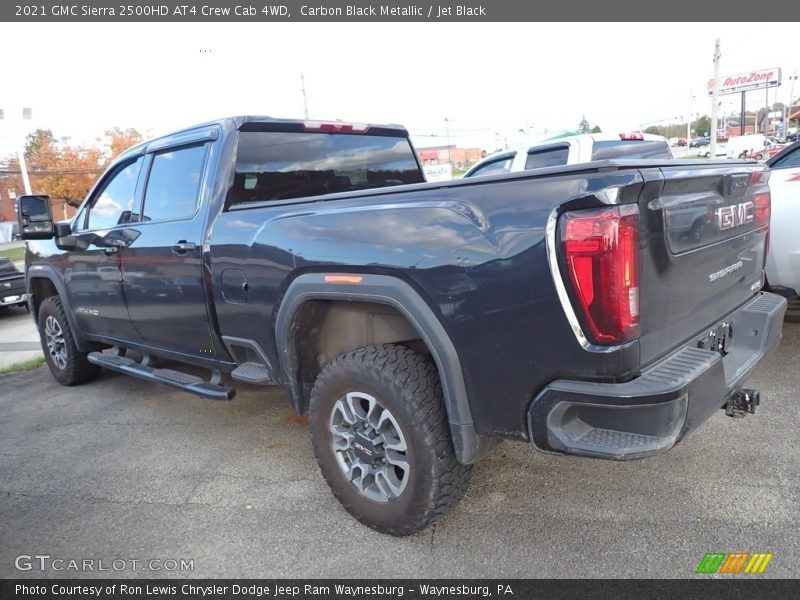 Carbon Black Metallic / Jet Black 2021 GMC Sierra 2500HD AT4 Crew Cab 4WD