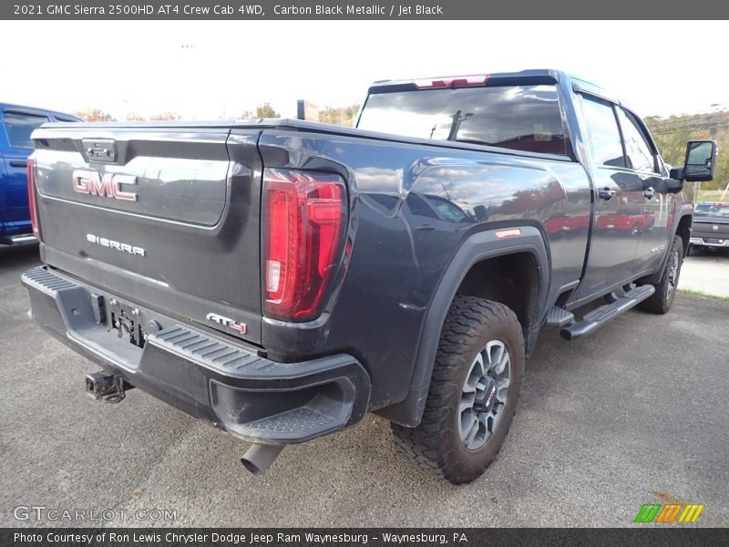 Carbon Black Metallic / Jet Black 2021 GMC Sierra 2500HD AT4 Crew Cab 4WD