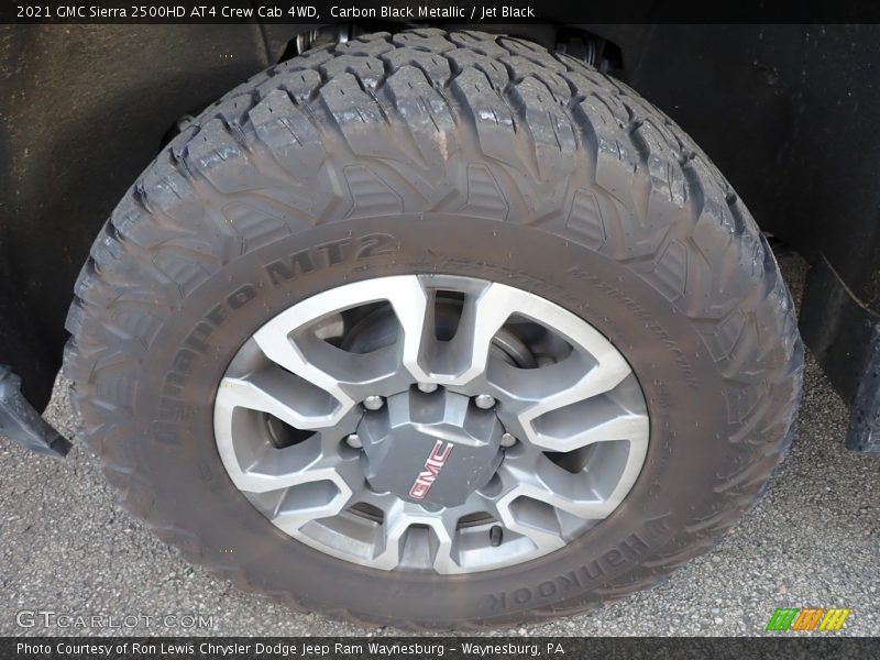 Carbon Black Metallic / Jet Black 2021 GMC Sierra 2500HD AT4 Crew Cab 4WD