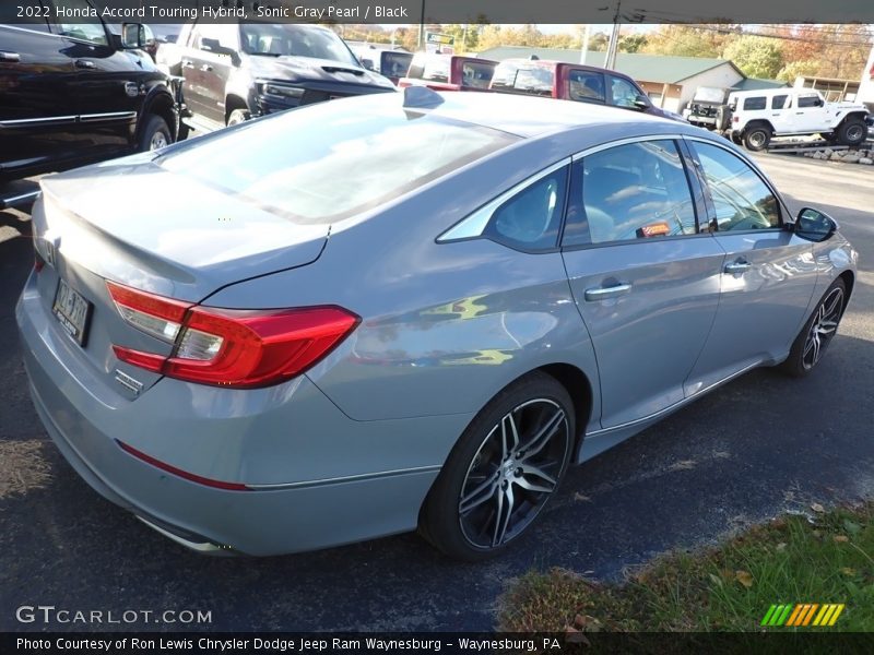 Sonic Gray Pearl / Black 2022 Honda Accord Touring Hybrid