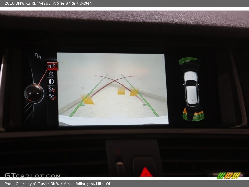 Alpine White / Oyster 2016 BMW X3 xDrive28i