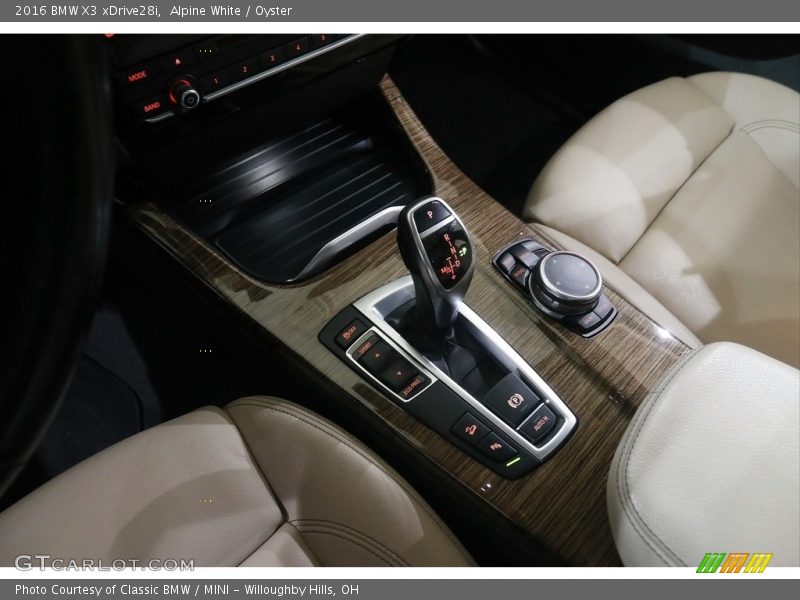 Alpine White / Oyster 2016 BMW X3 xDrive28i
