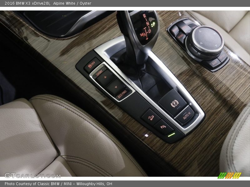 Alpine White / Oyster 2016 BMW X3 xDrive28i