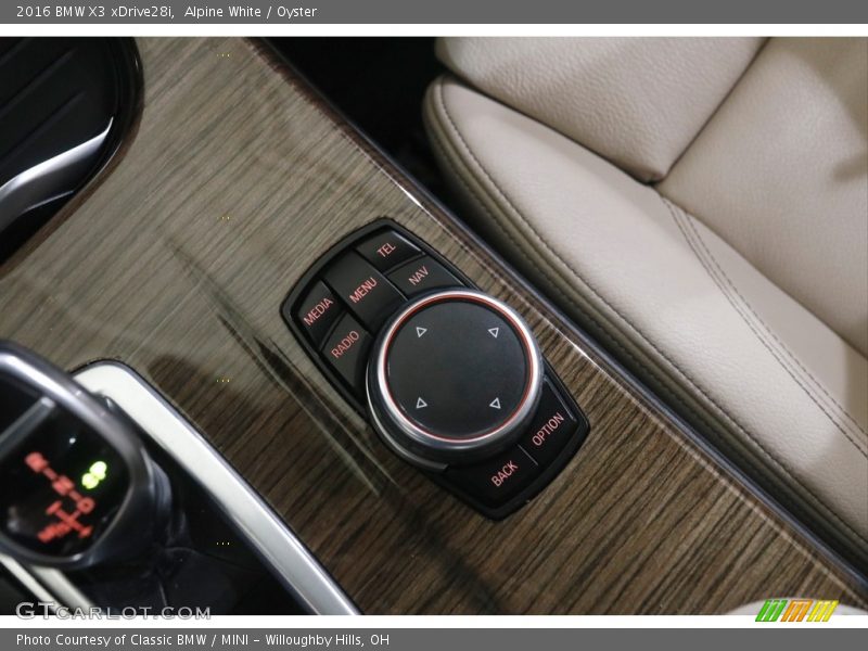 Alpine White / Oyster 2016 BMW X3 xDrive28i