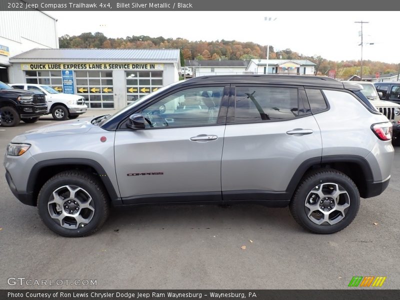 Billet Silver Metallic / Black 2022 Jeep Compass Trailhawk 4x4