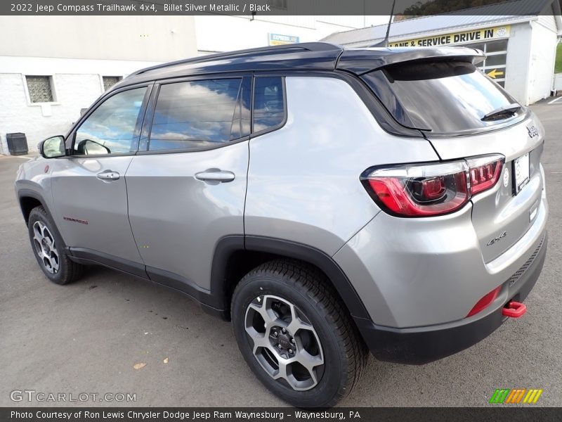 Billet Silver Metallic / Black 2022 Jeep Compass Trailhawk 4x4