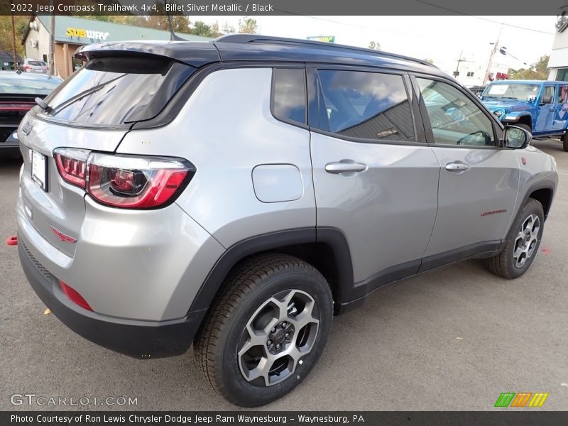 Billet Silver Metallic / Black 2022 Jeep Compass Trailhawk 4x4