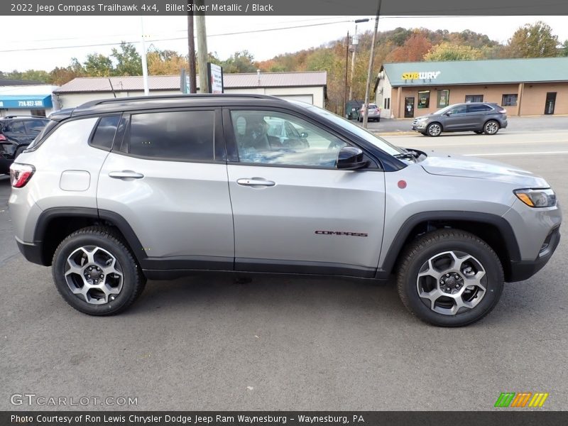 Billet Silver Metallic / Black 2022 Jeep Compass Trailhawk 4x4