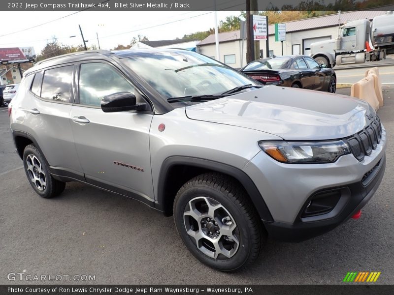 Billet Silver Metallic / Black 2022 Jeep Compass Trailhawk 4x4