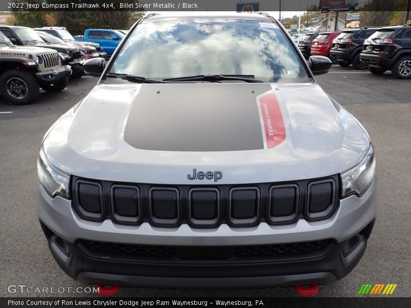 Billet Silver Metallic / Black 2022 Jeep Compass Trailhawk 4x4